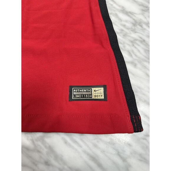 Nike USA USWNT Vaporknit Soccer Red Jersey 832963-687 Women's Medium Authentic - Picture 4 of 10